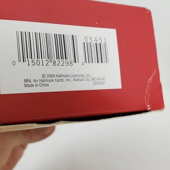 Hallmark Keepsake Ornament Santa North Pole Patriot Patriotic Flag Lantern - Picture 3 of 4